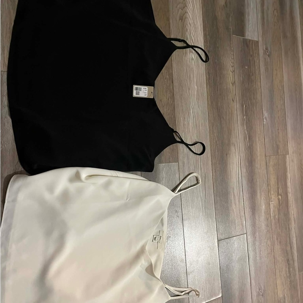 RW&CO. Black and White Camisoles